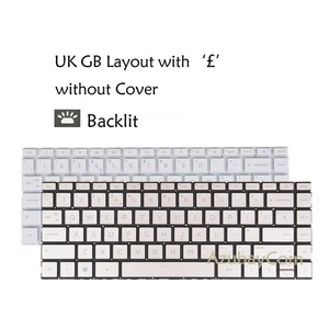 UK GB Keyboard For HP Pavilion Aero 13-be 13-be0000 13-be1000 13-be2000 Backlit - Picture 1 of 6