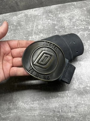 复古柴油皮带皮革 Avant Garde Y2K 风格 — 第 1/4 张图片