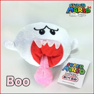 Super Mario Bros Plush Boo Ghost Soft Toy Stuffed Animal Doll Figure 5" - Picture 1 of 3