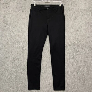 One 5 One Mid-Rise Black Dress Pants/Leggings Women's Size 8 Skinny 2 Pockets - Picture 1 of 12