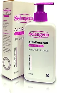 Selengena Anti Dandruff Shampoo Selenium sulfide for All hair types 220 ML - Picture 1 of 3