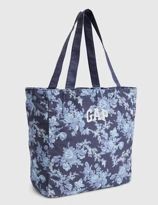 Gap x Love Shack Fancy Canvas Floral LARGE Tote Bag NWT - Image 1 of 3