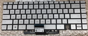 New HP ENVY x360 15m-es0xxx 15m-es0013dx 15m-es0023dx Keyboard Backlit Silver - Afbeelding 1 van 9