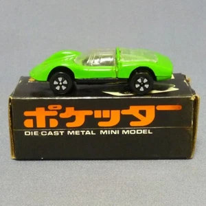 JAPAN POCKETER BOX PLAYART No.4 PORSCHE CARRERA 910 YELLOW GREEN Not for US - Picture 1 of 6