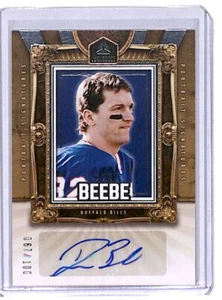 2024 Panini Luminance Portrait SIgnatures Don Beebe Auto 067/100 Buffalo Bills - Picture 1 of 2
