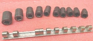 Snap-On IMMI 1/2" 6-POINT SHALLOW IMPACT SOCKET SET (10 PIECES) - Picture 1 of 5