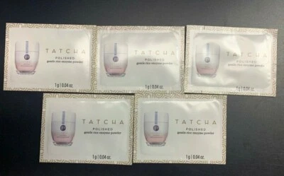 TATCHA SkinCare Packettes Polished Gentle Rice Enzyme Powder 5 Ct 1g 0.04 OZ - Image 1 of 3