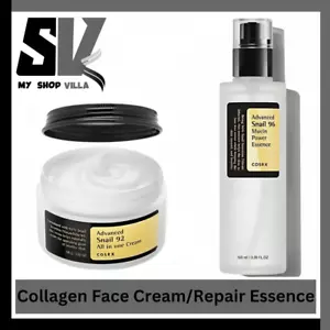 COSRX Advanced Snail Mucin Power Essence 100ml+Snail 92 All In One Cream 100g - Picture 1 of 10