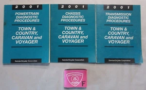 2001 CHRY DODGE T & C CARAVAN VOYAGER CHASSIS TRANS & POWERTRAIN DIAGNOSTICS - Bild 1 von 13
