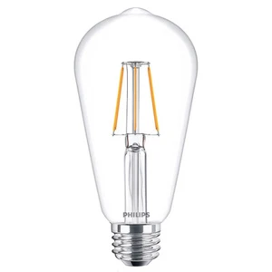 Philips LED Filamento Retro Edison ST64 4W = 40W E27 Claro 470lm Blanco Cálido - Imagen 1 de 1