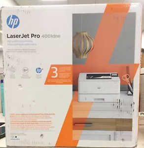HP 2Z599E LaserJet Pro 4001ne Monochrome Network Printer- Never Opened - Picture 1 of 12