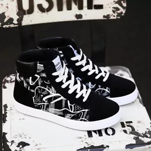 Sneaker Schuhe Sport atmungsaktive Turnschuhe High Top Männer Jungen Mode Casual - Bild 1 von 2