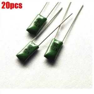 20Pcs Polyester Film Capacitor 2A472J 2A472 472 100V 4.7NF 4700Pf Radial Ic N ut - Picture 1 of 2