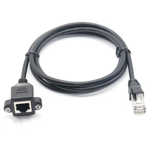 RJ45 Stecker auf Buchse Ethernet Netzwerk Verlängerungskabel Kabelverbinder 0,3m-5m - Bild 1 von 14
