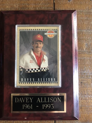 davey allison plaque Cover