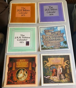 Tolkien Calendars 1973 - 1978 - art by Hildebrand - Picture 1 of 23