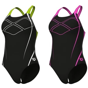 arena Graphic Swim Pro Back Badeanzug Swimsuit Frauen Damen chlorbeständig - Bild 1 von 13
