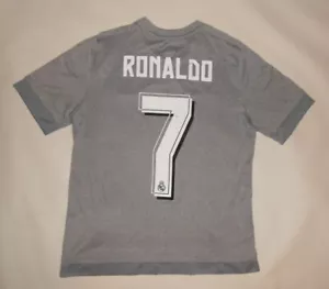 CAMISETA ALEJADA ADIDAS REAL MADRID 2015-16 - RONALDO #7 (XS) Camiseta Maillot - Imagen 1 de 8