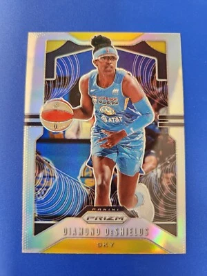 2020 Panini Prizm WNBA DIAMOND DeSHIELDS SILVER PRIZM SP #74 SKY - Image 1 of 2