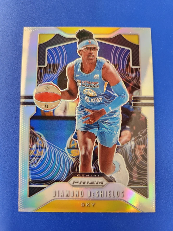 2020 Panini Prizm WNBA DIAMOND DeSHIELDS SILVER PRIZM SP #74 SKY - Image 1 of 2