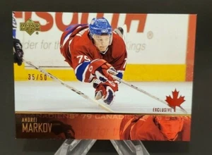 2003-04 Upper Deck Canadian Exclusives #346 Andrei Markov 35/50 - Picture 1 of 2