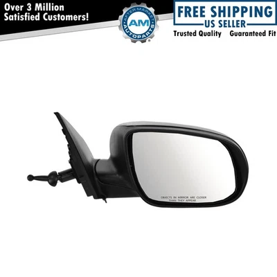 Mirror Manual Remote RH Right Passenger Side for 10-11 Kia Rio - Image 1 of 4