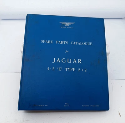 Manuale officina Jaguar E Type 4.2 2+2 catalogo ricambi con esplosi originale 67 - Immagine 1 di 4