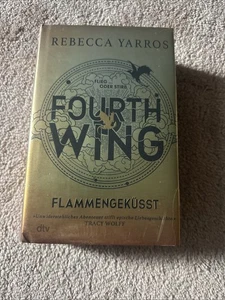 Fourth Wing Rebecca Yarros German Version Sprayed Edges - Bild 1 von 6