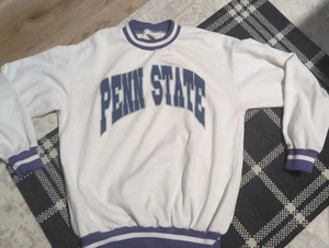 Sudadera De Colección Años 80 Penn State PSU Nittany Lions Talla L Etiqueta Marcador - Imagen 1 de 7