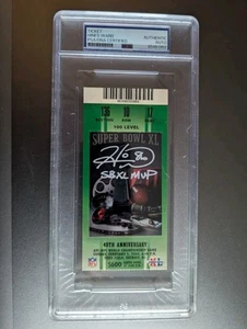 Hines Ward Signed Authentic Super Bowl 40 Ticket Stub “SB XL MVP” PSA/DNA Auto - Picture 1 of 2