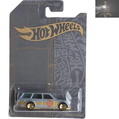 Vagón portátil naranja Datsun 510 - juguete clásico fundido a presión, no se necesitan baterías Foto 1 de 3