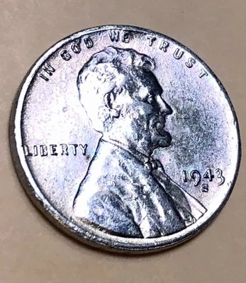 Mint Money Mistakes Mishaps Error Coin U.S. 1943 Penny 1¢ One Cent War Cents .01 - Image 1 of 4
