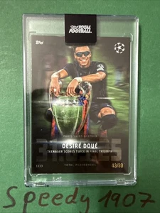 Topps Total Football Champions League 24/25 Performers 31.05 Doue #43/99 Paris - Picture 1 of 2