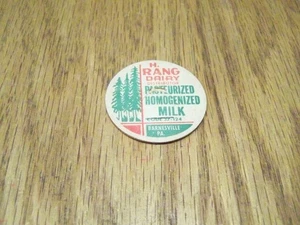H. RANG DAIRY BARNESVILLE PENNSYLVANIA MILK BOTTLE CAP DAIRY - Picture 1 of 1