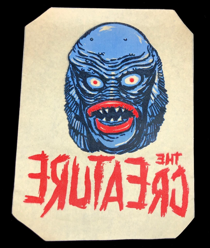 Vintage 1960s Mani-Yack The Creature Iron-on Transfer Decal Universal Monsters - Image 1 of 3