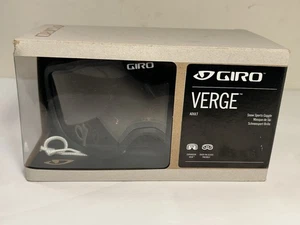 Giro Verge Snowboard Ski Goggles Zoom Black Amber Rose Lens Adult New - Picture 1 of 9