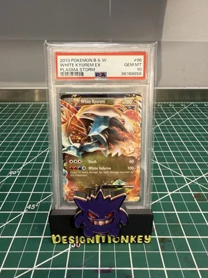Pokemon White Kyurem EX 96/135 PSA 10 Gem Mint BW Plasma Storm Ultra Rare 2013 - Image 1 of 2