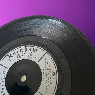 Rainbow - Since You Been Gone - 7" Vinyl Single EX 1979 UK Polydor POSP 70 A1/B1 - Image 1 of 4