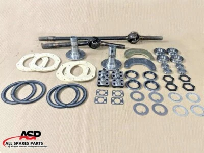 Conjunto/Kit de conjunto de eje delantero apto para Jeep CJ2A, 3B, CJ5/MB/GPW/M38/M38-A1-10 Spline Foto 1 de 4