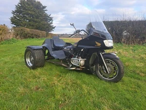 Honda Goldwing 1200 trike project 1200cc Black road legal trike DEPOSIT TAKEN - Picture 1 of 24