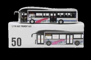 Masterpiece 1/110 Singapore A22 bus model mini car model toy gift - Picture 1 of 10