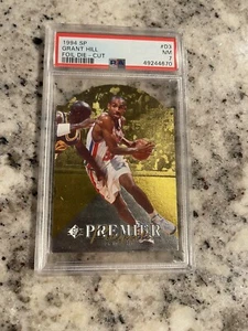 PSA 7 1994-95 1994 UPPER DECK SP DIE CUT GRANT HILL #D3 RC ROOKIE HOF - Picture 1 of 3
