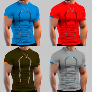 Προϊόντα gym shirt men quick dry tight t shirts fitness