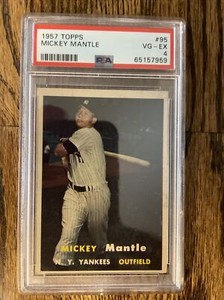 1957 Topps - #95 Mickey Mantle