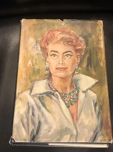 A Portrait of Joan An Autobiography of Joan Crawford Flat Signed 1962 HC DJ - Foto 1 di 12