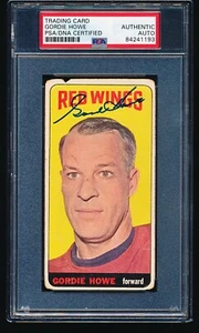 1964 Topps Signed Autographed GORDIE HOWE #89 PSA Authentic - Picture 1 of 2