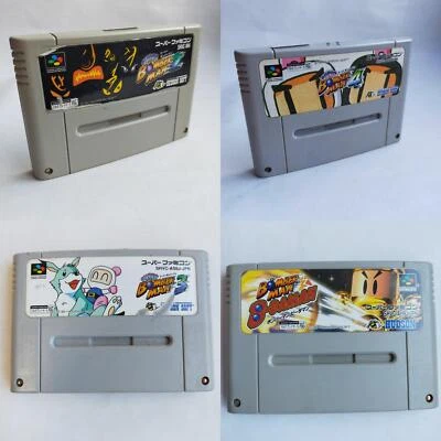 Super Bomberman 2 4 3 B-Daman Super Famicom pre-owned SNES Clean Tested - Image 1 of 4
