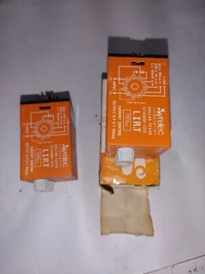 New Nos Lot 2x Crouzet Syrelec LIRT Current Control Relay SPDT 10A 110VAC LIRT - Picture 1 of 3