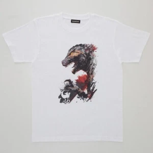 Godzilla Minus One-T-shirt- Cotton 100%- White Ⓑ- Size S (JP) GODZILLA STORE - Picture 1 of 1