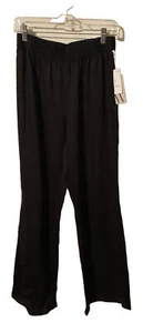 Worthington Elastic Waist Black Dress Pull On Pants Size Small. T28 - Picture 1 of 4